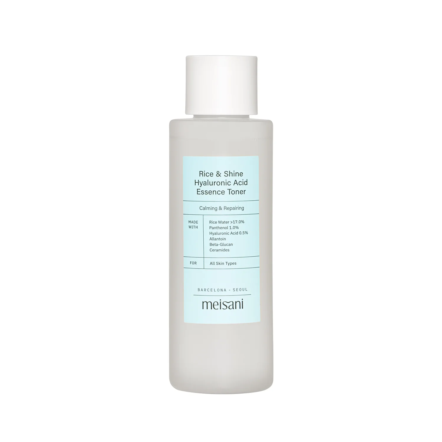 Rice and Shine Hyaluronic Acid Essence Toner de Meisani
