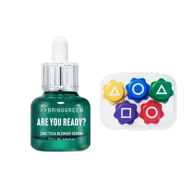 BRING GREEN - Sérum Facial Zinc Teca Blemish Serum Squid Game Edition