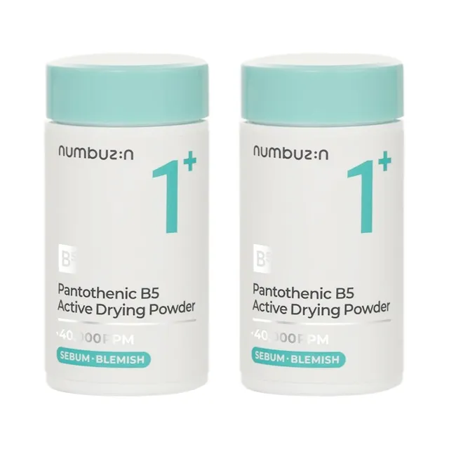 numbuzin - Combo Polvo Exfoliante No.1 Pantothenic B5 Active Drying Powder Bundle Set