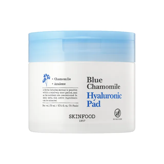 SKINFOOD - Blue Chamomile Hyaluronic Pad