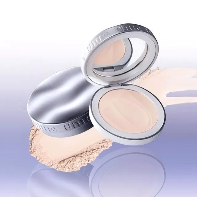 Uhue - 2 in 1 Perfect-Skin Blurring Compact Pressed Powder Foundation - 3 Colors