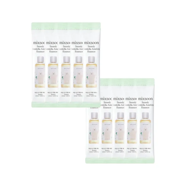 mixsoon - Soondy Centella Asiatica Essence Stick Pouch Set 10pcs