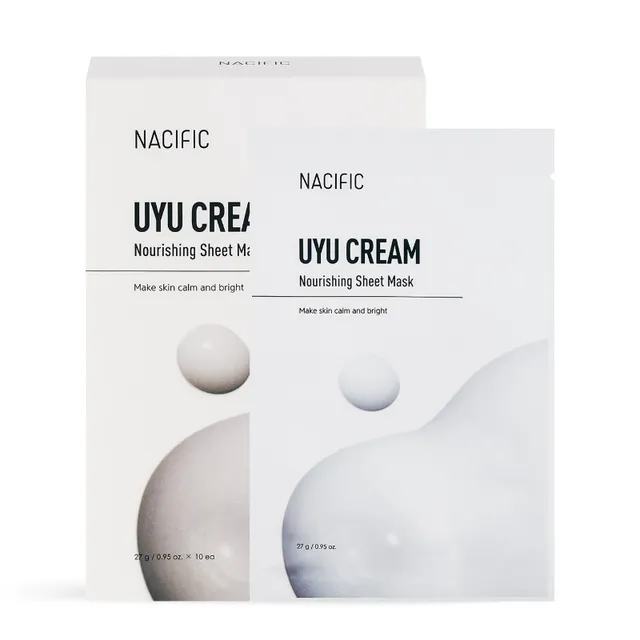 Nacific - Uyu Cream Nourishing Sheet Mask Set