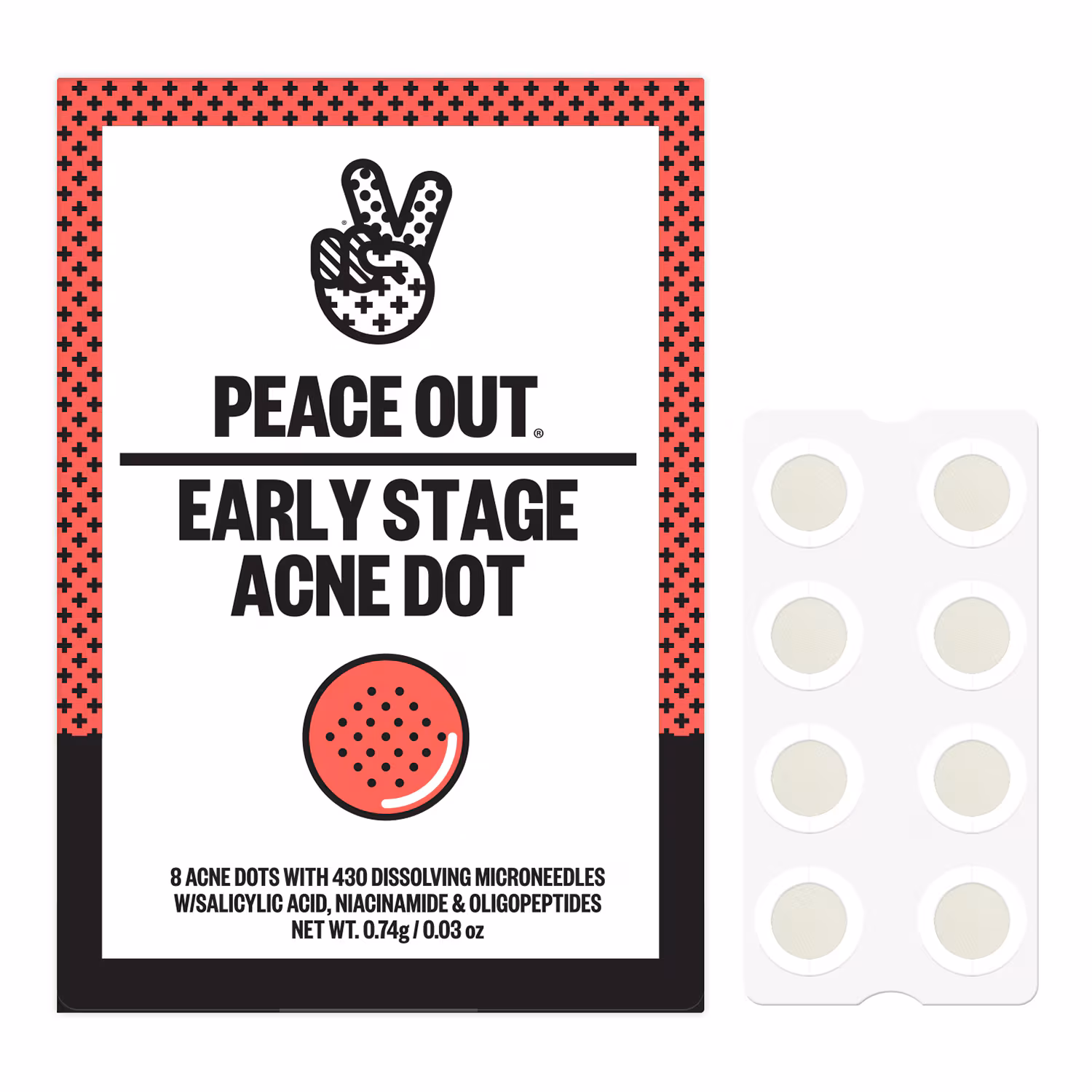 Timbres de Traitement de L'acné - Microperforación