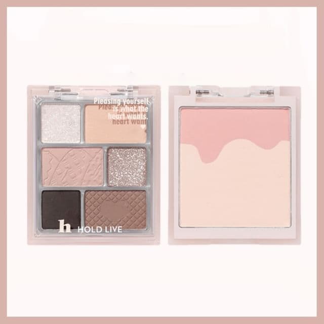 HOLD LIVE - 2 in 1 Eyeshadow & Blusher Palette - H01