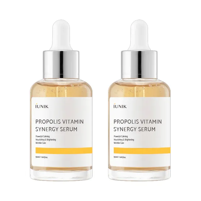 iUNIK - Combo de Sérum Facial Propolis Vitamin Synergy Serum Bundle Set