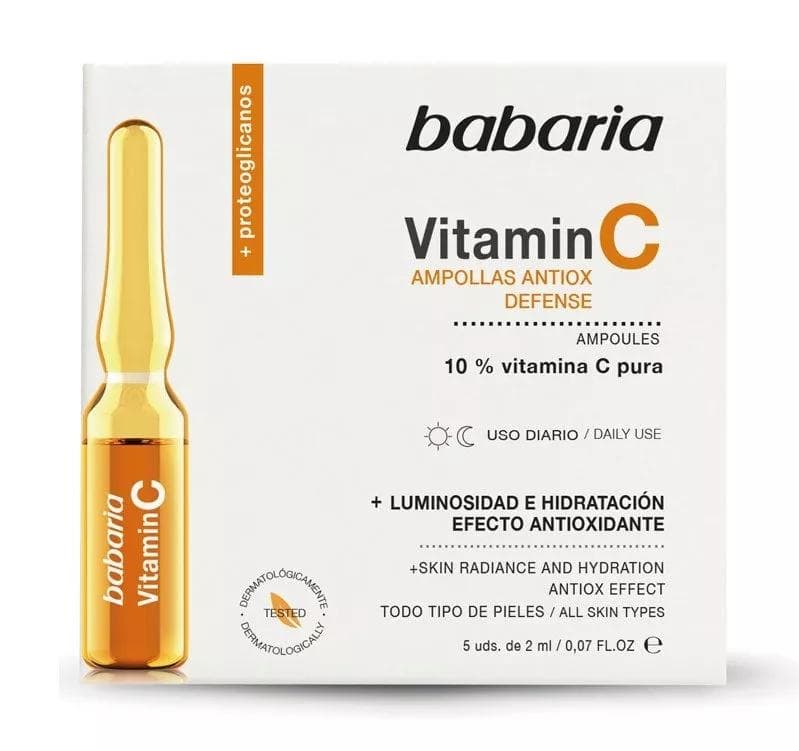 Babaria Ampollas Faciales Vitamina C 2ml x 5 unidades