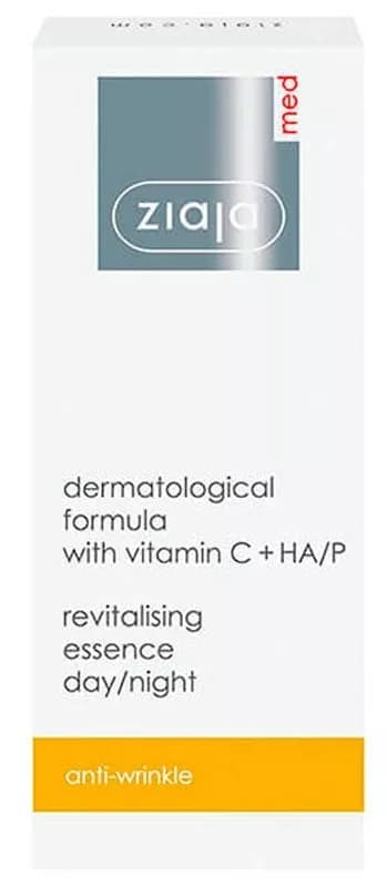 Ziaja Med Esencia Antiarrugas y Revitalizante Día y Noche Vitamina C y HA/P 30ml