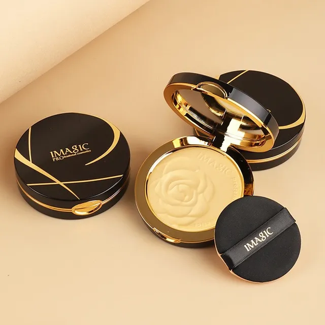 IMAGIC - Rose Pattern HD Setting Compact Powder - 5 Shades
