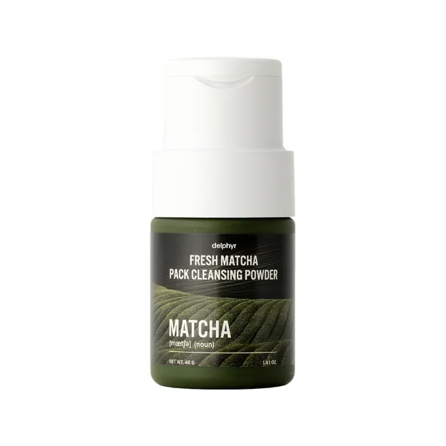 delphyr - Fresh Matcha Pack Cleansing Powder