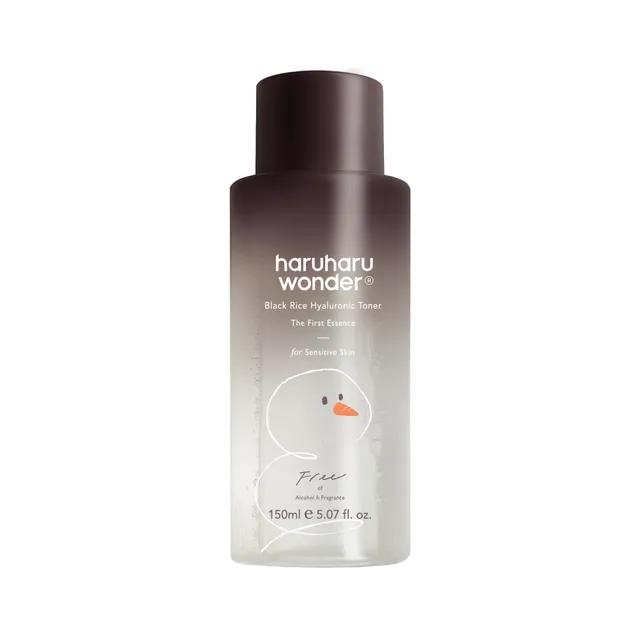 haruharu wonder - Tónico con Arroz Negro y Ácido Hialurónico Black Rice Hyaluronic Toner Fragrance Free Christmas Edition