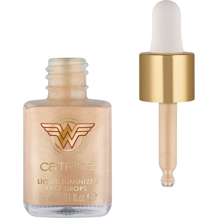 Wonder Woman Liquid Luminizer Face Drops Iluminador Líquido