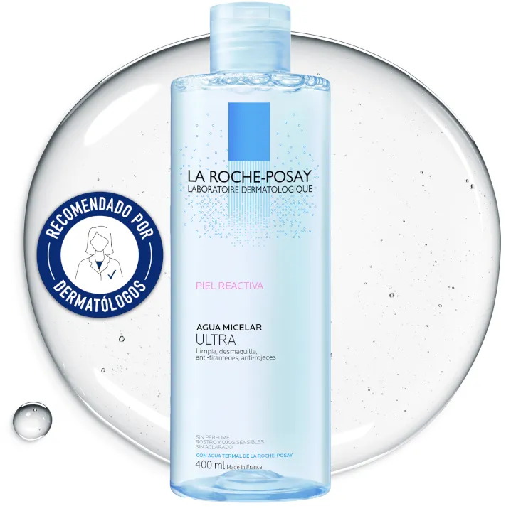 La Roche Posay Agua Micelar Ultra Pieles Reactivas 400 ml