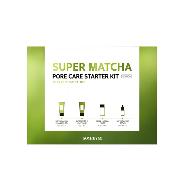 SOME BY MI - Kit básico reductor de poros Super Matcha Pore Care