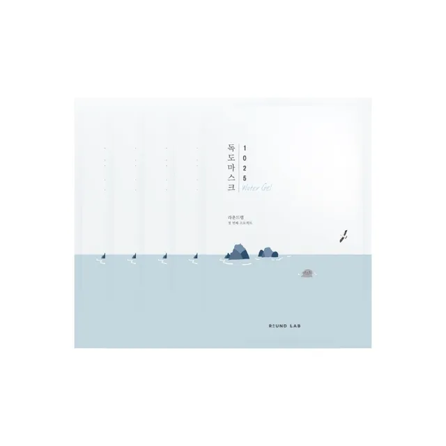 ROUND LAB - 1025 Dokdo Hydrating Water Gel Mask Bundle Set
