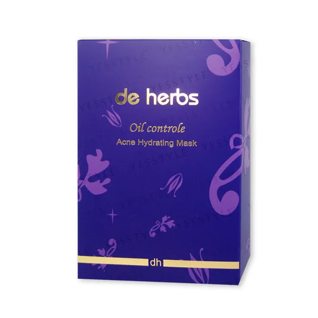 de herbs - Oil Controle Acne Hydrating Mask