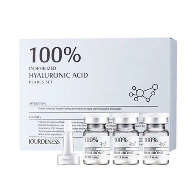 JOURDENESS - 100% Lyophilized Hyaluronic Acid Pearls Set