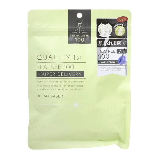 Quality First - Derma Laser Super Teatree 100 Sheet Mask