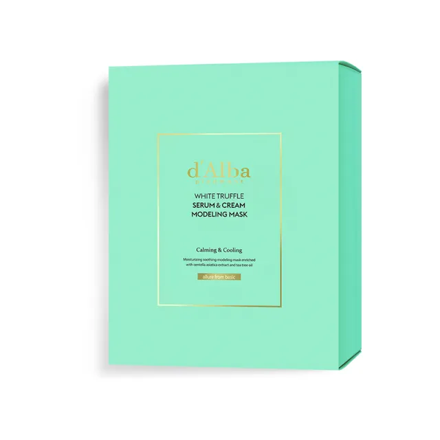 d'Alba - White Truffle Serum & Cream Modeling Mask Set Calming & Cooling