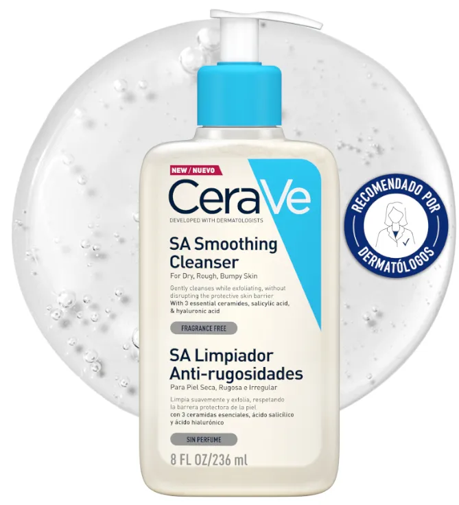 CeraVe Gel Limpiador Anti-rugosidades Piel Seca 236ml