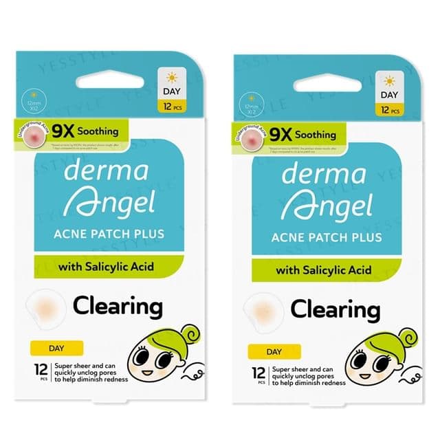 DermaAngel - Parche para el Acné de Ácido Salicílico Day Use Salicylic Acid Acne Patch