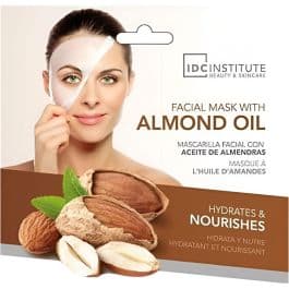Hydrates & nourishes mascarilla facial aceite de almendras