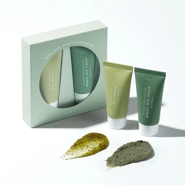 AXIS - Y - Mascarilla Facial con Arcilla Mask Now Glow Later Duo Set
