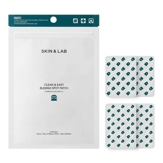 SKIN&LAB - Parche Hidrocoloide Clean & Easy Blemish Spot Patch
