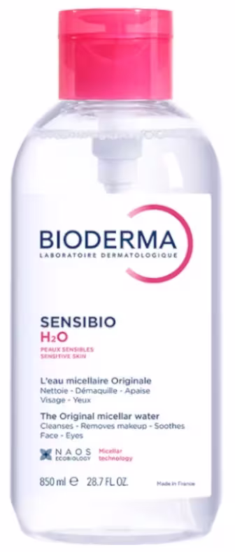 Bioderma Sensibio H2O Agua Micelar Piel Sensible Pump 850 ml