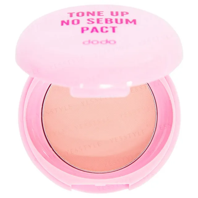 dodo - Tone Up No Sebum Pact 01 Peach Pink