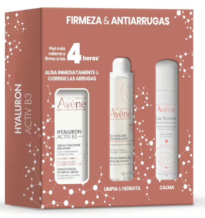 Avène Hyaluron Activ B3 Sérum 30 ml + Agua Micelar 100 ml + Agua Termal 50 ml