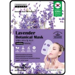 Relaxing lavender botanical mask