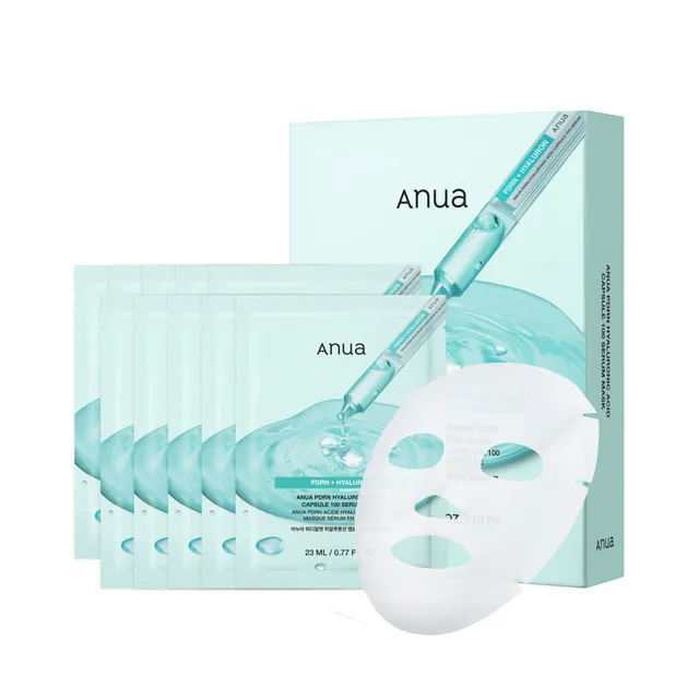 Anua - PDRN Hyaluronic Acid Capsule 100 Serum Mask Set