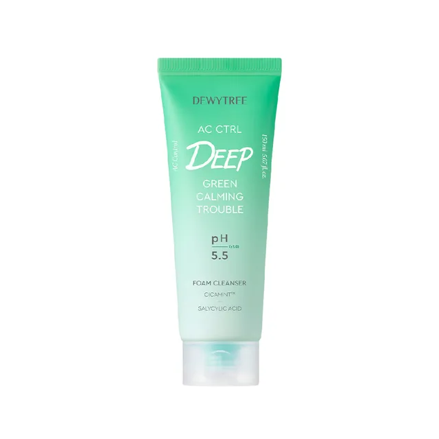 DEWYTREE - AC Control Deep Green Calming Trouble Foam Cleanser