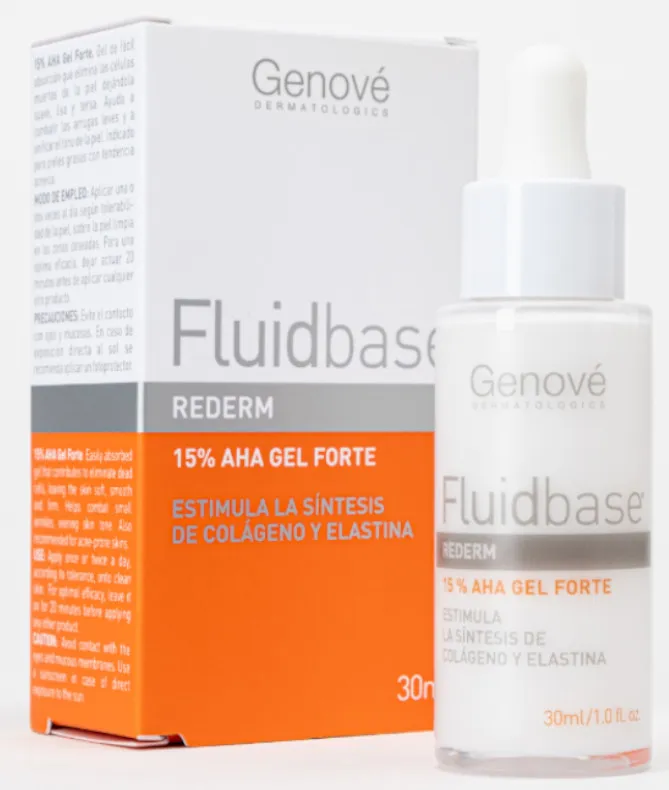 Fluidbase Rederm Gel Forte 15% AHA 30ml