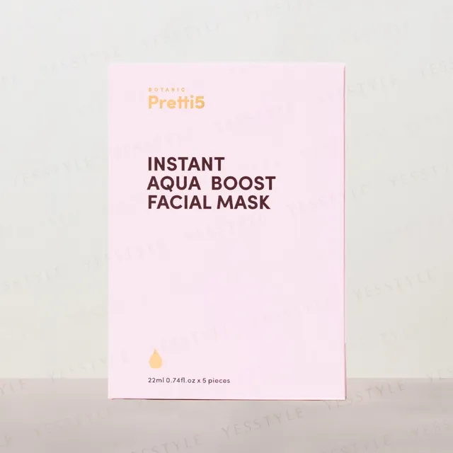 Botanic Pretti5 - Instant Aqua Boost Facial Mask