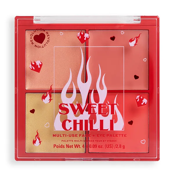Sweet Chilli Face Eyes Palette | 1UD