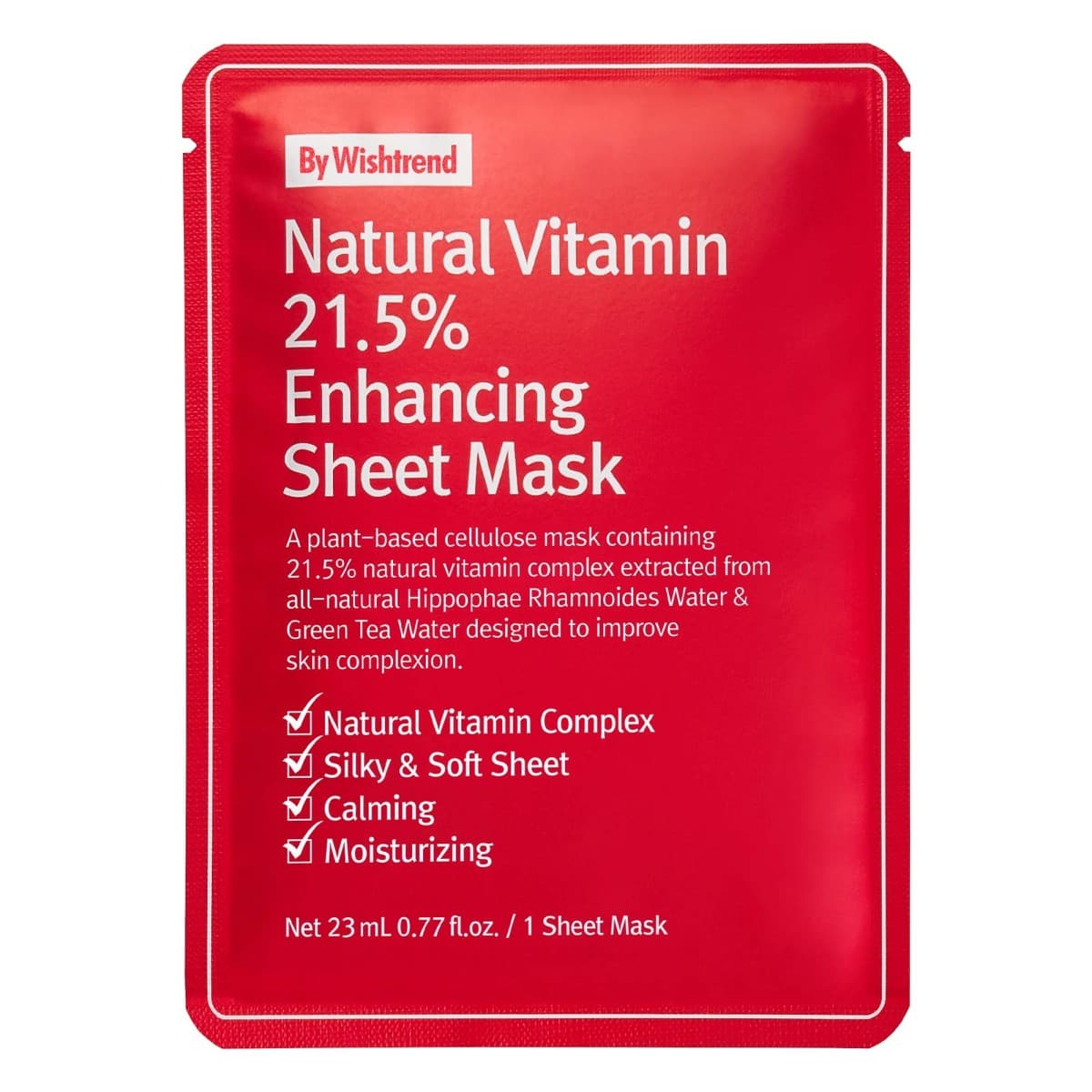 Natural Vitamin 21.5% Enhancing Sheet Mask