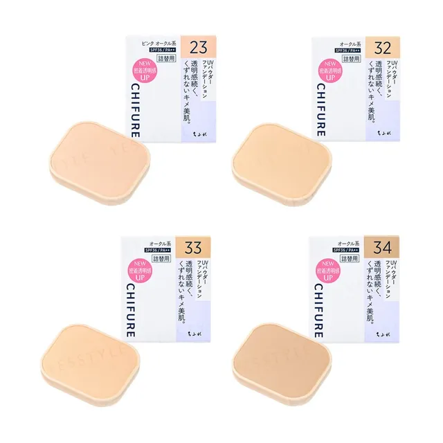 CHIFURE - UV Powder Foundation SPF 36 PA++