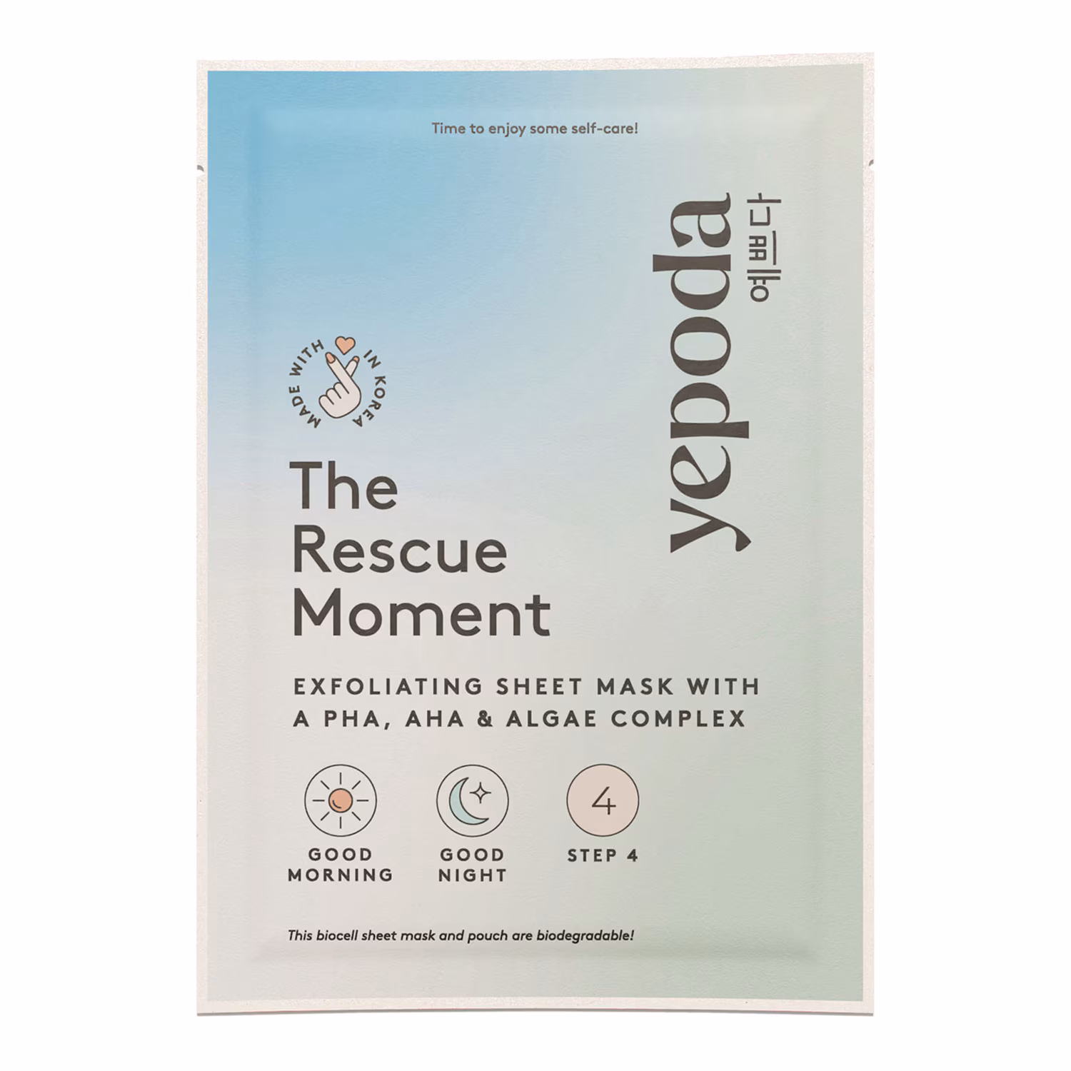 The Rescue Moment – Mascarilla exfoliante con complejo de PHA, AHA y algas
