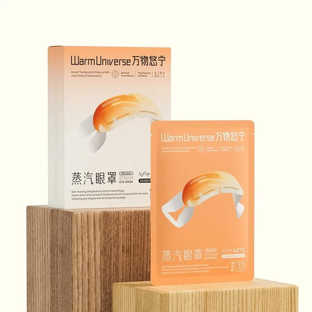 Warm Universe - Lavender Essential Oil Steam Eye Mask (5pcs)