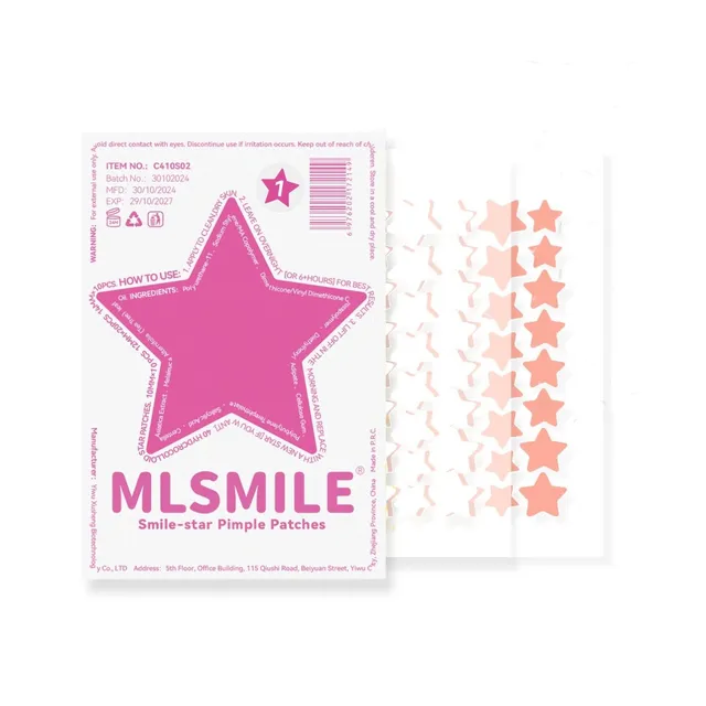 MLSMILE - Smile Star Pimple Patches - 4-5