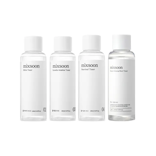 mixsoon - Toner Mini 150ml - 4 Types