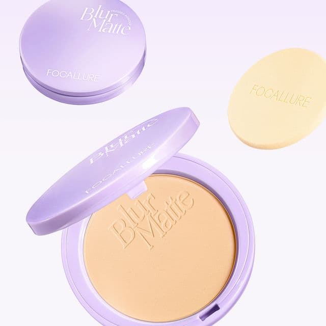 FOCALLURE - Blur Matte Pressed Powder - 4 Colors