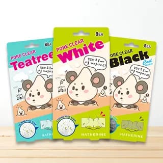 HATHERINE - Pore Clear Nose Cleansing Strips - 3 Types