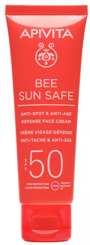 Apivita Bee Sun Safe Crema Antiedad y Antimanchas SPF50 50ml