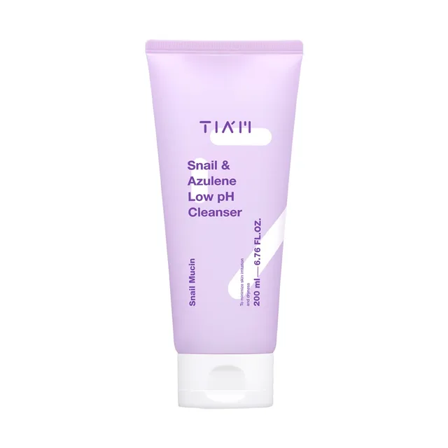 TIA'M - Snail & Azulene Low pH Cleanser