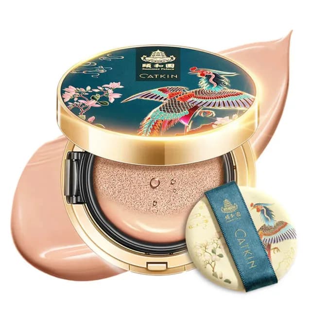 CATKIN - Summer Palace BB Moisture Cover BB Cream Cushion Foundation Set - 2 Colors
