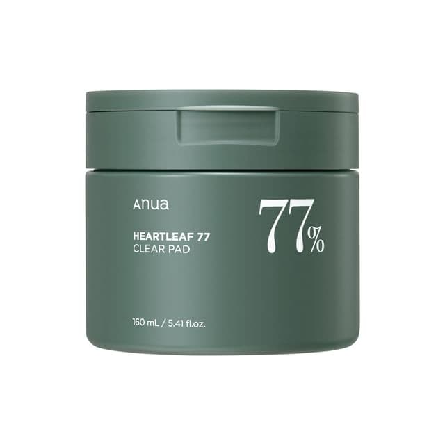 Anua - Discos de Algodón con Tónico Heartleaf 77 Clear Pad