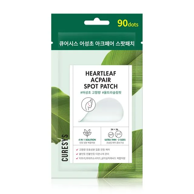 CURESYS - Parches para Acné Heartleaf Acpair Spot Patch
